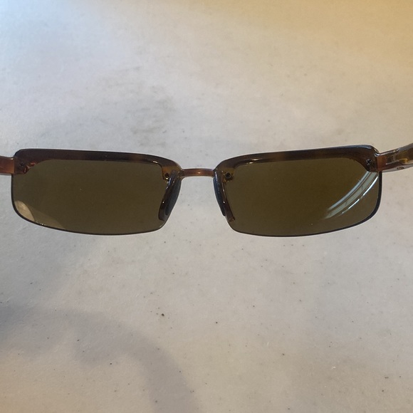 RAY BAN RB4051 642/83 TORTOISE SHADE BROWN SLEEK POLARIZED RIMLESS SUNGLASSES main image 8